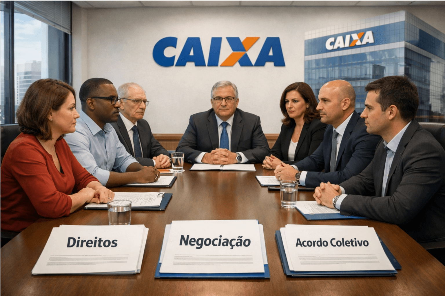 BANCÁRIOS DA CAIXA AGENDAM REUNIÃO PARA DEBATER  FUTURO DA UNIDADES