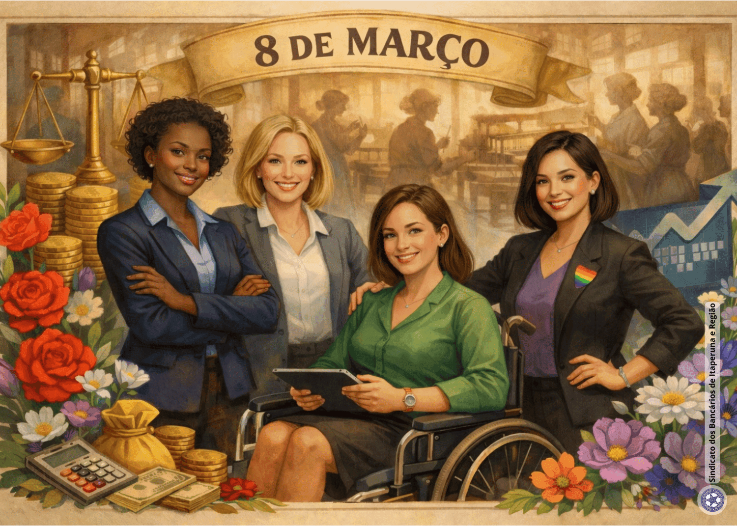 8 de Março: A Voz que Ecoa nos Bancos e na História