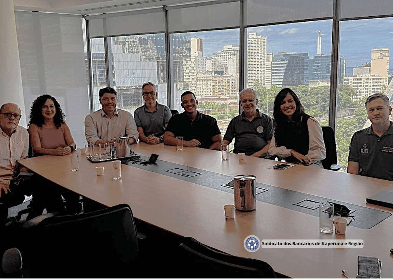 Sindicato participa de reunião na Gestão de Pessoas do Banco do Brasil, no Rio de Janeiro, e apresenta demandas da região