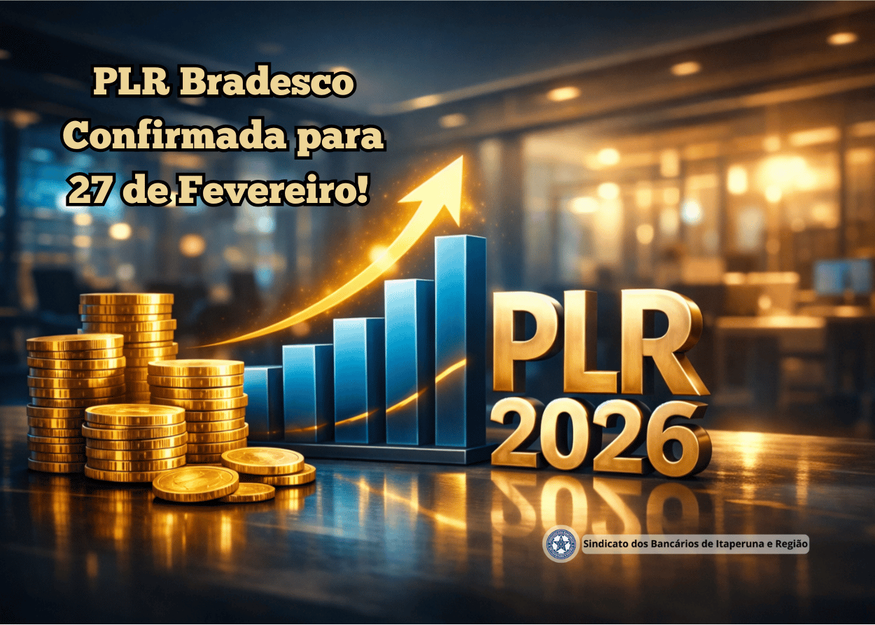 Imagem da notícia: Bradesco Confirma Pagamento da PLR para 27 de Fevereiro