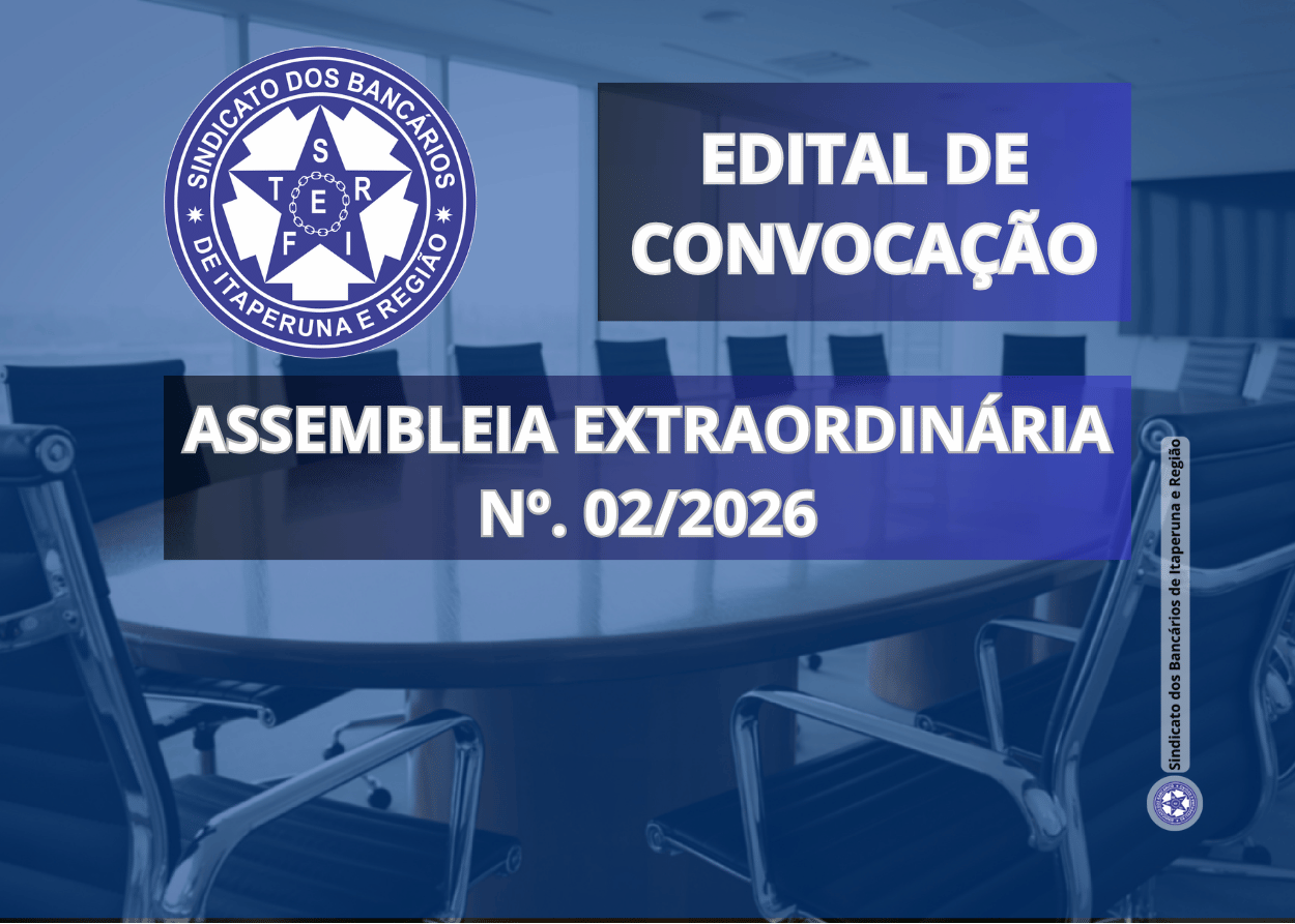 Imagem da notícia: EDITAL DE CONVOCAÇÃO    ASSEMBLEIA EXTRAORDINÁRIA   Nº. 02/2026