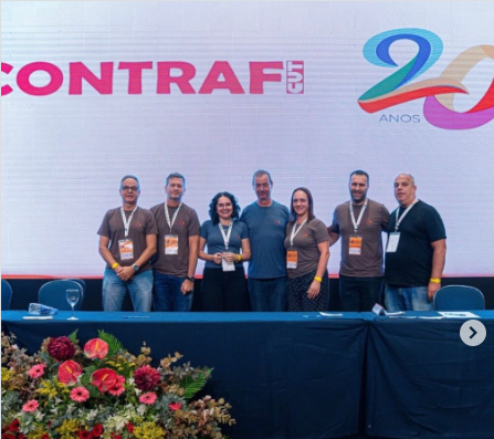 ITAPERUNA NO 7ª CONGRESSO DA CONTRAF